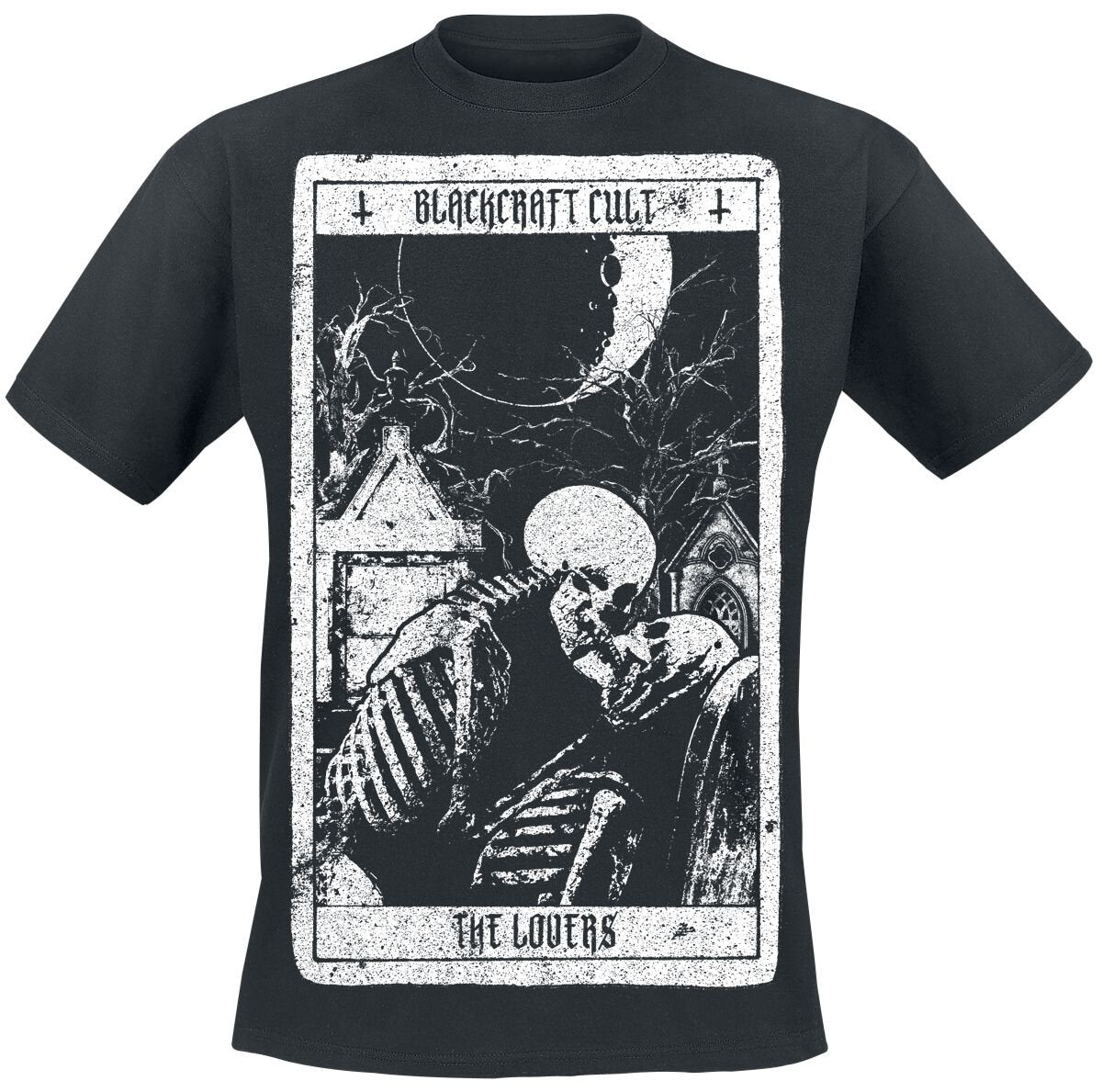 T-Shirt Manches courtes Gothic de Blackcraft Cult - Lovers Tarot - T-shirt - M à XXL - pour Homme - noir - Blackcraft Cult