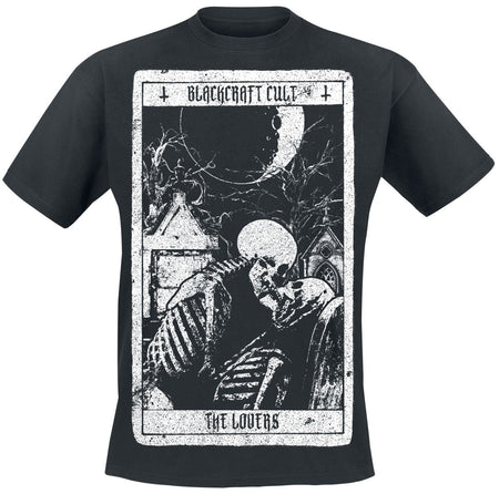T-Shirt Manches courtes Gothic de Blackcraft Cult - Lovers Tarot - T-shirt - M à XXL - pour Homme - noir - Blackcraft Cult