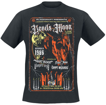 T-Shirt Manches courtes Gothic de Blackcraft Cult - 1986 Orgy - T-shirt - M - pour Homme - noir - Blackcraft Cult