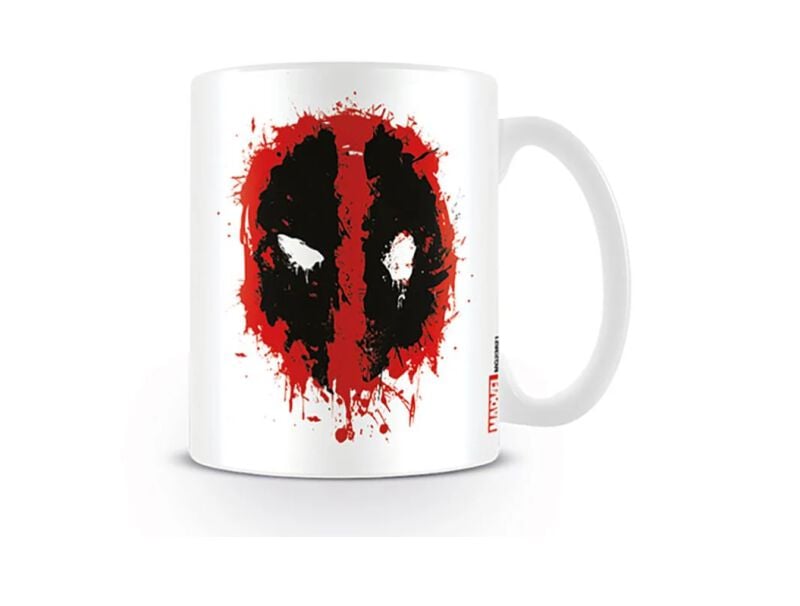 Mug  de Deadpool - Splatter - pour Unisexe - blanc/noir/rouge - Deadpool