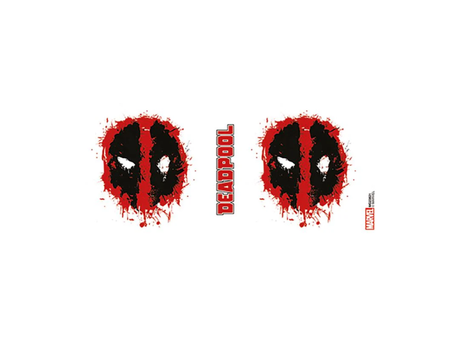 Mug  de Deadpool - Splatter - pour Unisexe - blanc/noir/rouge - Deadpool - View 2