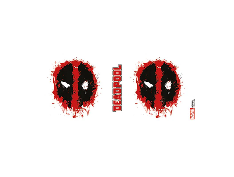 Mug  de Deadpool - Splatter - pour Unisexe - blanc/noir/rouge - Deadpool - View 2