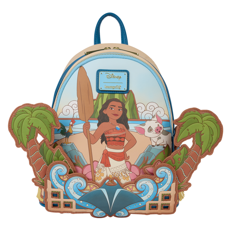 Mini Sac À Dos Disney de Vaiana - Loungefly - Vaiana - pour Femme - multicolore - Vaiana - View 2