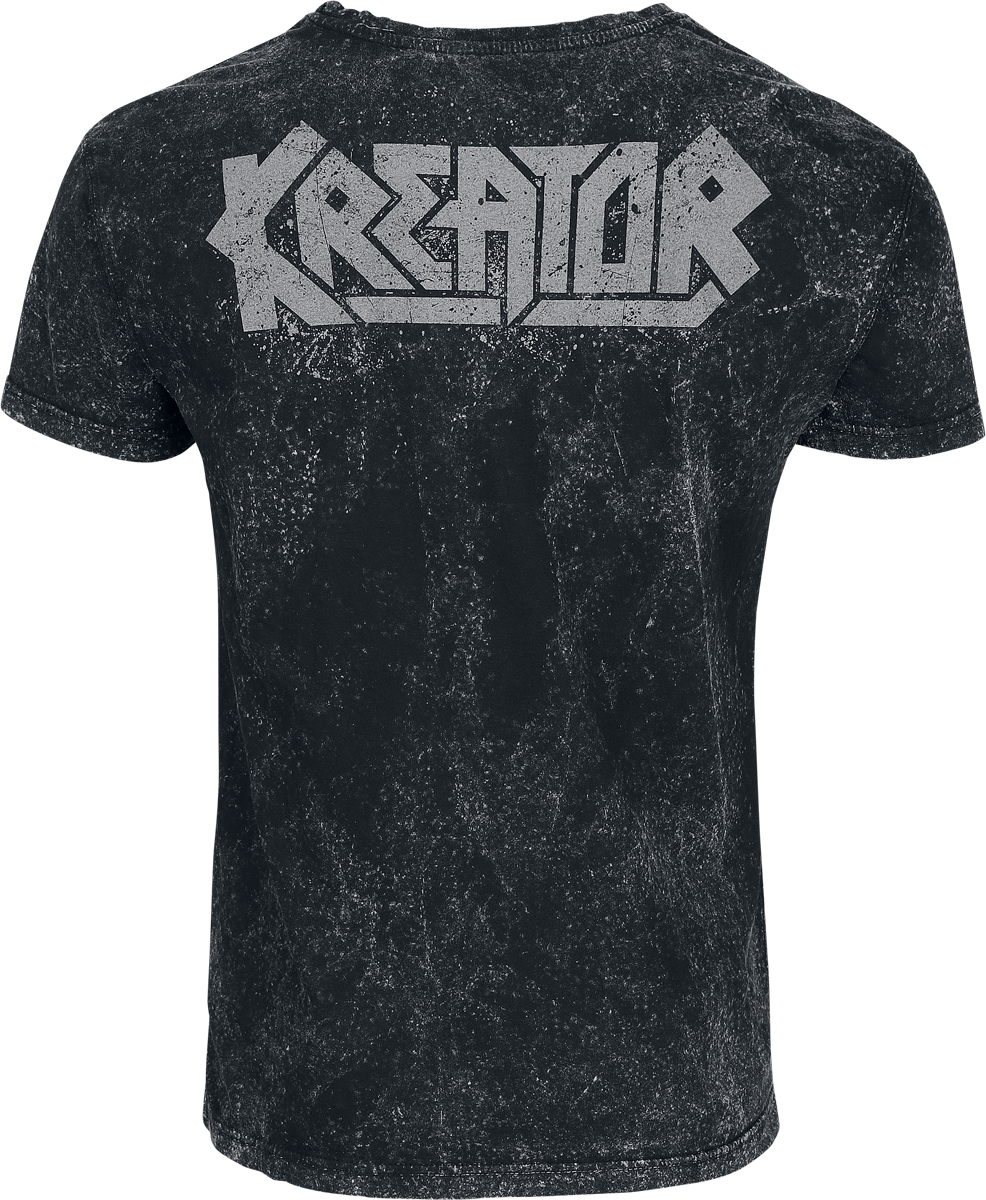 T-Shirt Manches courtes  de Kreator - Hate über alles - S à XXL - pour Homme - anthracite - Kreator - View 2