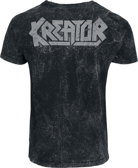 T-Shirt Manches courtes  de Kreator - Hate über alles - S à XXL - pour Homme - anthracite - Kreator - View 2