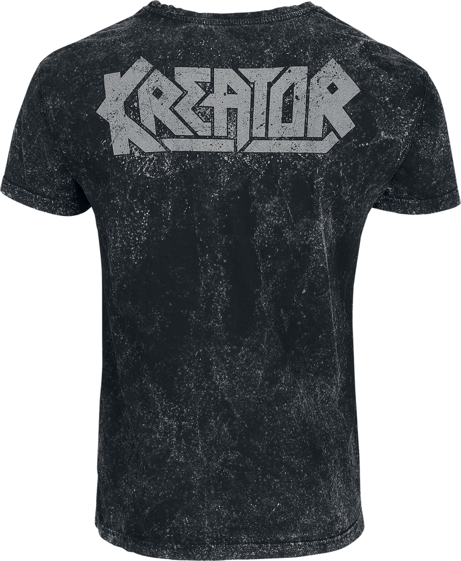 T-Shirt Manches courtes  de Kreator - Hate über alles - S à XXL - pour Homme - anthracite - Kreator - View 2