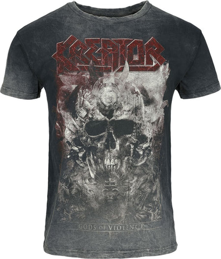 T-Shirt Manches courtes  de Kreator - Gods Of Violence - S à 4XL - pour Homme - anthracite - Kreator