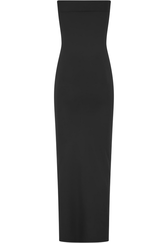 Robe mi-longue  de Urban Classics - XS à XL - pour Femme - noir - Urban Classics - View 2