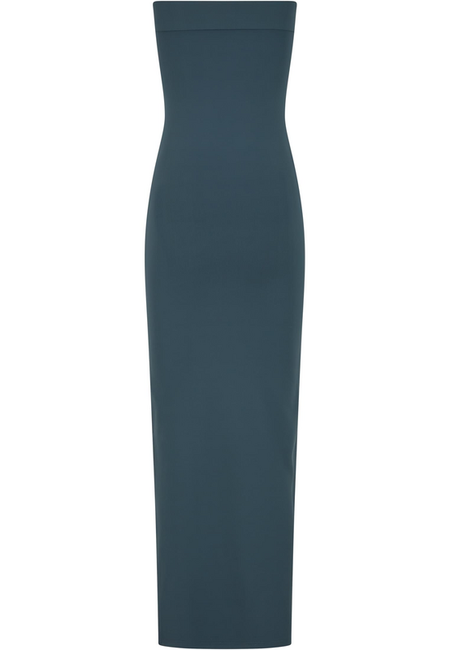 Robe mi-longue  de Urban Classics - XS à XL - pour Femme - vert bouteille - Urban Classics - View 2