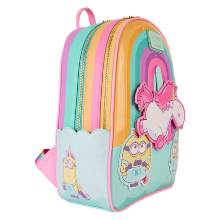 Mini Sac À Dos  de Les Minions - Loungefly - Fluffy Unicorn - pour Femme - multicolore - Les Minions - View 2