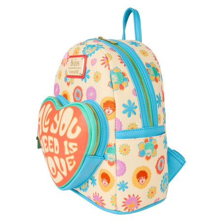 Mini Sac À Dos  de The Beatles - Loungefly - All You Need Is Love - pour Femme - multicolore - The Beatles