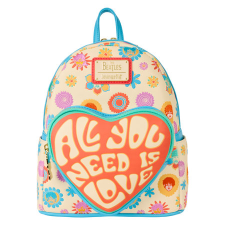 Mini Sac À Dos  de The Beatles - Loungefly - All You Need Is Love - pour Femme - multicolore - The Beatles - View 2