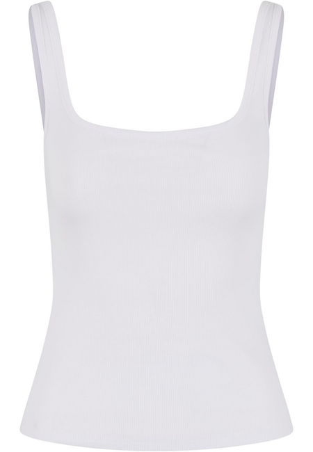 Top  de Urban Classics - Débardeurs Côtelés (Lot de 2) - XS à L - pour Femme - noir/blanc - Urban Classics - View 2