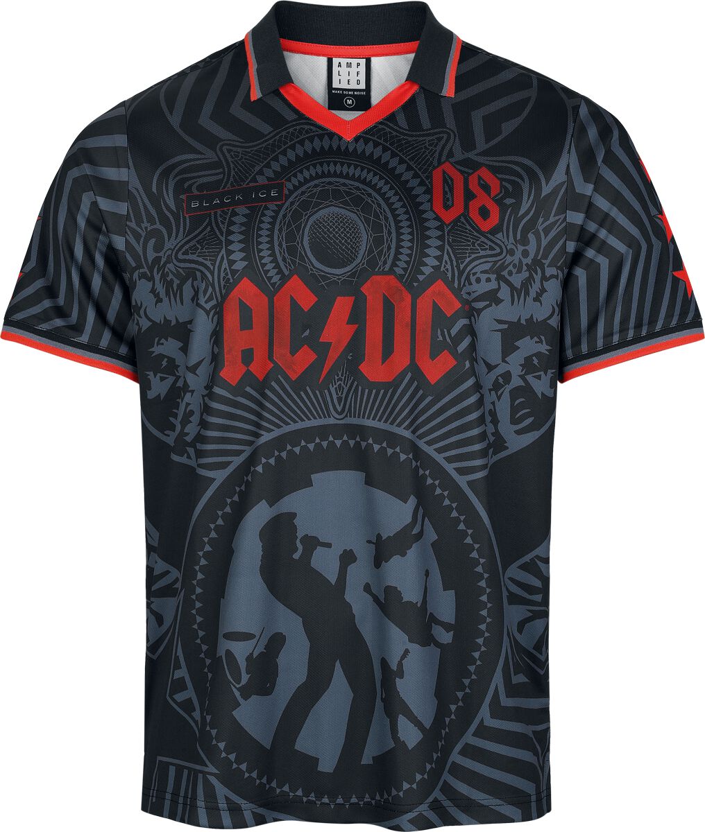 Jersey  de AC/DC - Amplified Collection - Black Ice Rock FC - S à 5XL - pour Homme - multicolore - AC/DC