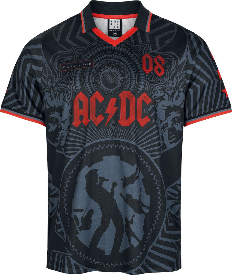 Jersey  de AC/DC - Amplified Collection - Black Ice Rock FC - S à 5XL - pour Homme - multicolore - AC/DC