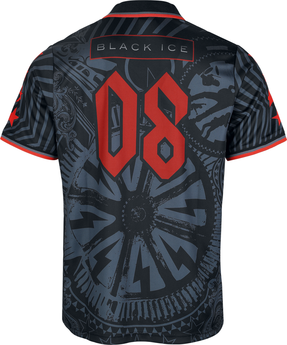Jersey  de AC/DC - Amplified Collection - Black Ice Rock FC - S à 5XL - pour Homme - multicolore - AC/DC - View 2