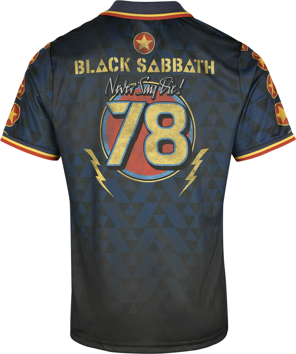 Jersey  de Black Sabbath - Amplified Collection - Never Say Die Rock FC - M à 3XL - pour Homme - multicolore - Black Sabbath - View 2