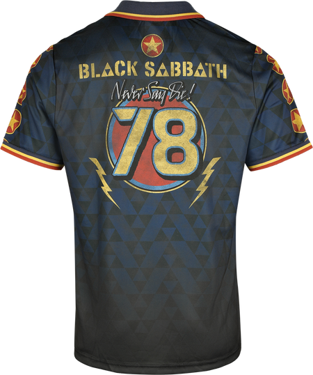 Jersey  de Black Sabbath - Amplified Collection - Never Say Die Rock FC - M à 3XL - pour Homme - multicolore - Black Sabbath - View 2