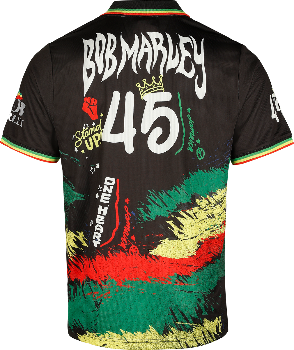 Jersey  de Bob Marley - Amplified Collection - One Love Rock FC - S à 5XL - pour Homme - multicolore - Bob Marley - View 2