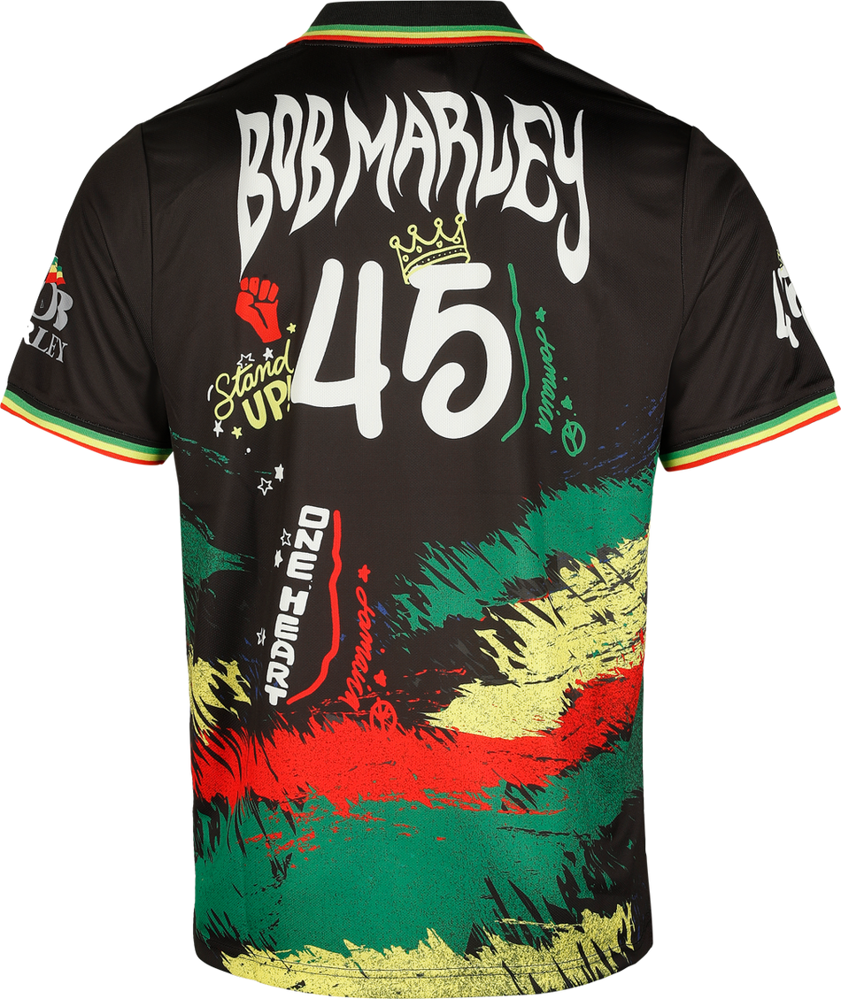 Jersey  de Bob Marley - Amplified Collection - One Love Rock FC - S à 5XL - pour Homme - multicolore - Bob Marley - View 2