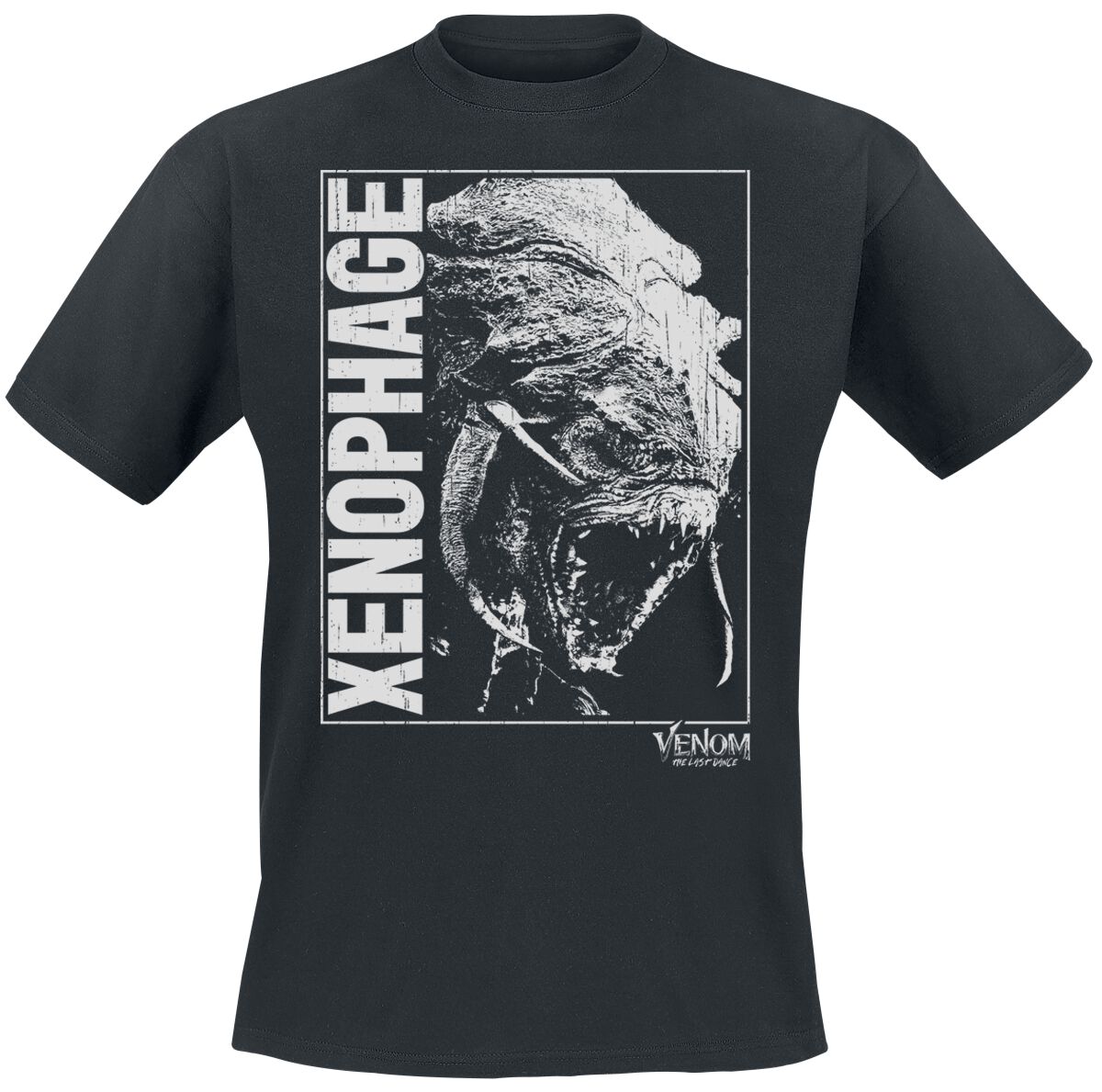T-Shirt Manches courtes Disney de Venom (Marvel) - Xenophage - S à 3XL - pour Homme - noir - Venom (Marvel)