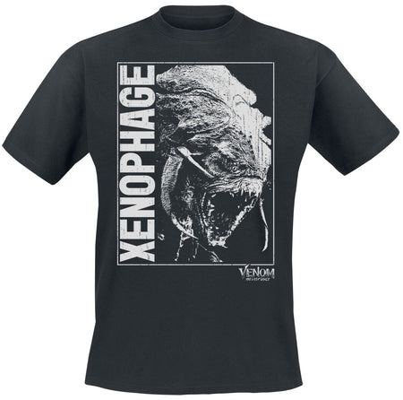 T-Shirt Manches courtes Disney de Venom (Marvel) - Xenophage - S à 3XL - pour Homme - noir - Venom (Marvel)