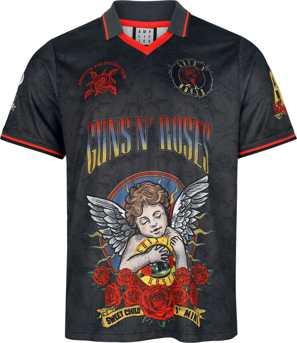 Jersey  de Guns N' Roses - Amplified Collection - Sweet Child O' Mine Rock FC - S à 5XL - pour Homme - multicolore - Guns N' Roses