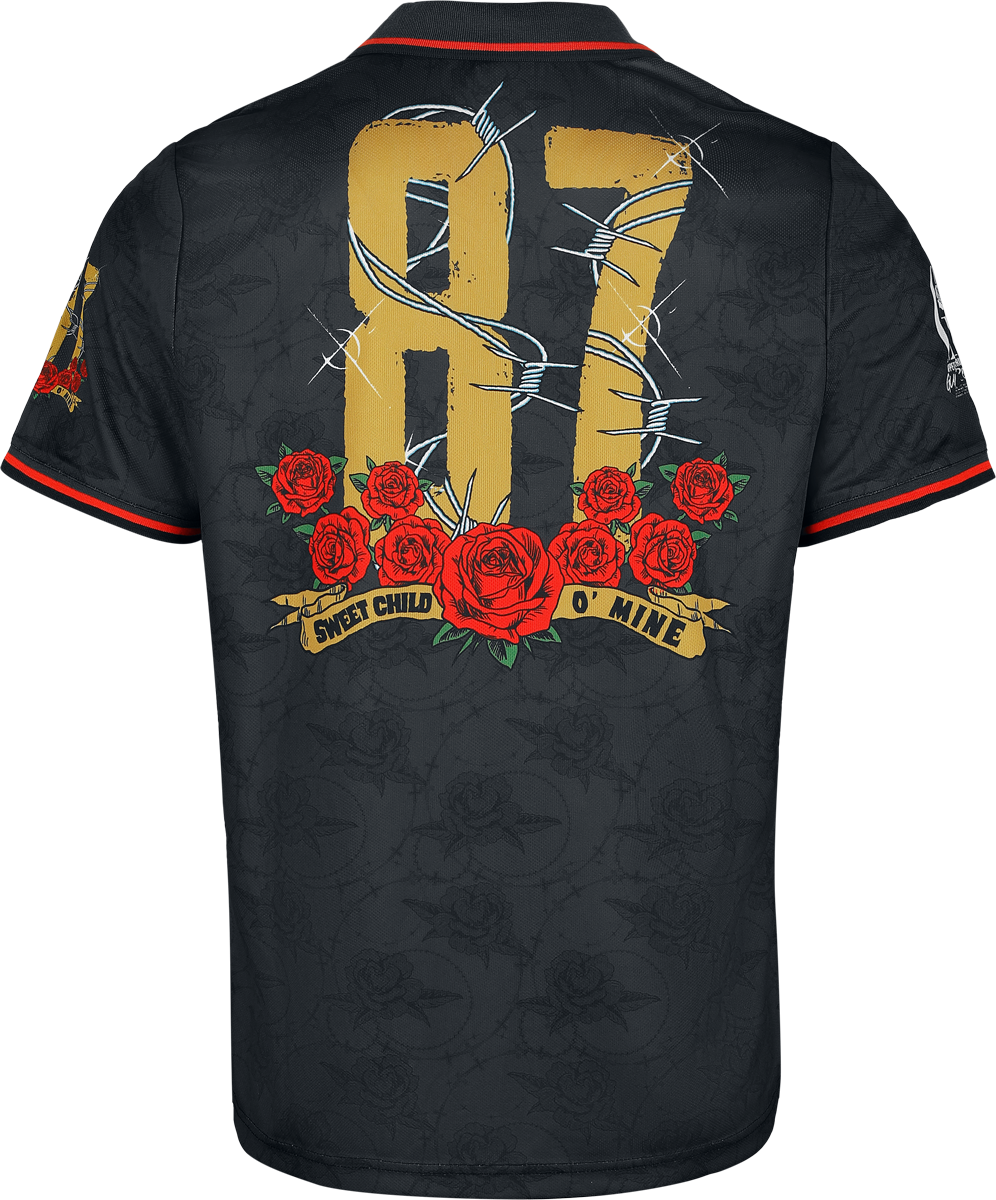 Jersey  de Guns N' Roses - Amplified Collection - Sweet Child O' Mine Rock FC - S à 5XL - pour Homme - multicolore - Guns N' Roses - View 2