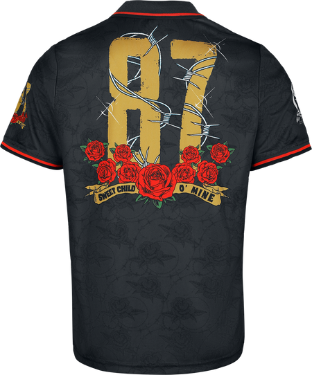 Jersey  de Guns N' Roses - Amplified Collection - Sweet Child O' Mine Rock FC - S à 5XL - pour Homme - multicolore - Guns N' Roses - View 2