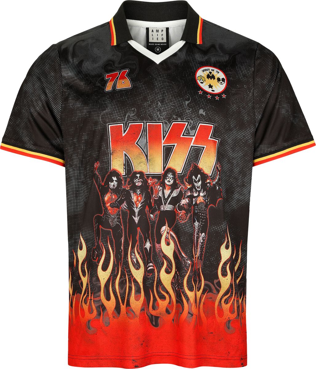Jersey  de Kiss - Amplified Collection - Destroyer Rock FC - S à 4XL - pour Homme - multicolore - Kiss