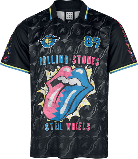 Jersey  de The Rolling Stones - Amplified Collection - Steel Wheels Rock FC - S à 5XL - pour Homme - multicolore - The Rolling Stones