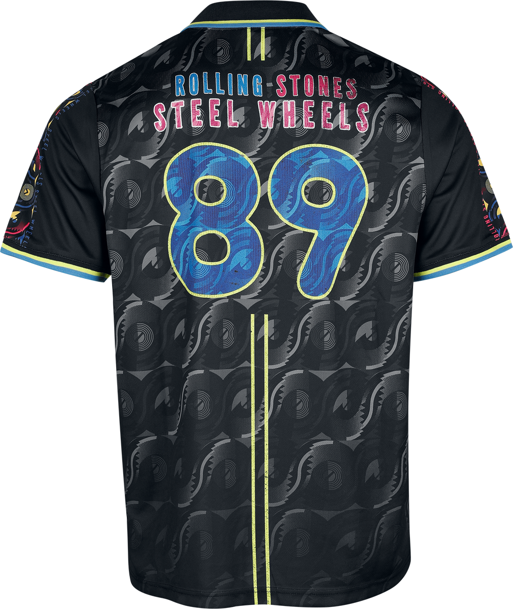 Jersey  de The Rolling Stones - Amplified Collection - Steel Wheels Rock FC - S à 5XL - pour Homme - multicolore - The Rolling Stones - View 2