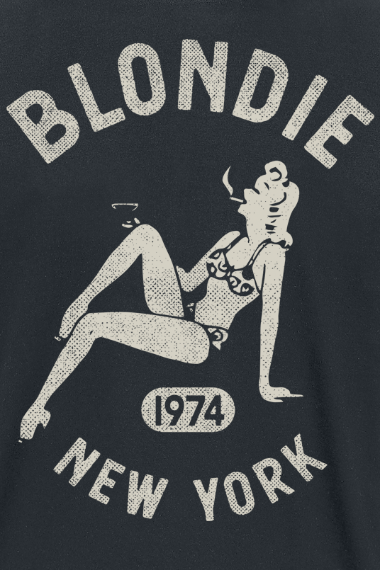 T-Shirt Manches courtes  de Blondie - Bar Girl 1984 - S à XL - pour Homme - noir - Blondie - View 2