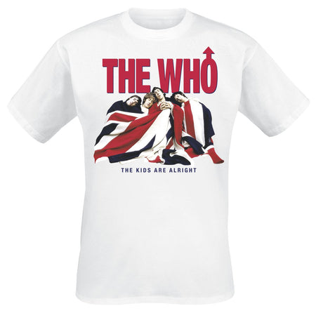 T-Shirt Manches courtes  de The Who - The Kids Are Alright - S à XXL - pour Homme - blanc - The Who