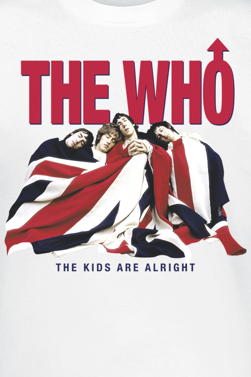 T-Shirt Manches courtes  de The Who - The Kids Are Alright - S à XXL - pour Homme - blanc - The Who - View 2