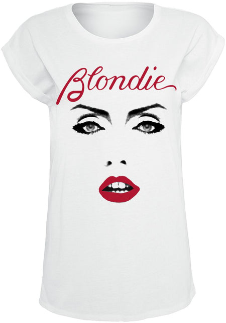 T-Shirt Manches courtes  de Blondie - Beauty - M à XXL - pour Femme - blanc - Blondie