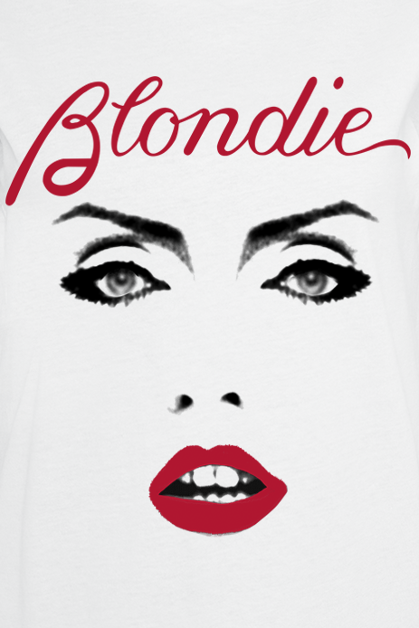 T-Shirt Manches courtes  de Blondie - Beauty - M à XXL - pour Femme - blanc - Blondie - View 2