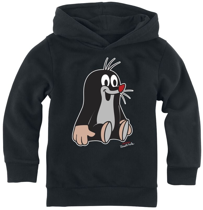 Sweat-shirt à capuche  de The Little Mole - Enfants - Taupe - 104 - pour Unisexe - noir - The Little Mole