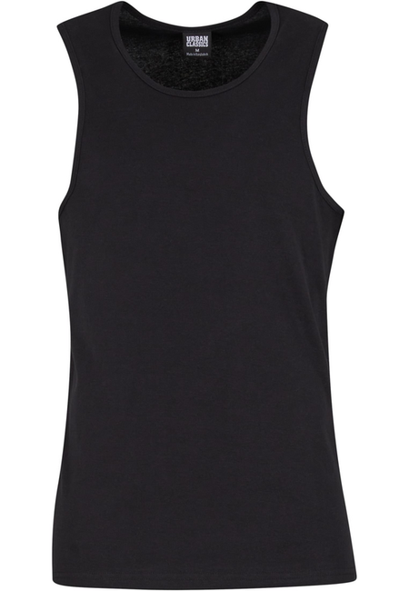 Débardeur  de Urban Classics - Débardeurs Côtelés - Lot de 2 - S à XXL - pour Homme - noir - Urban Classics - View 2