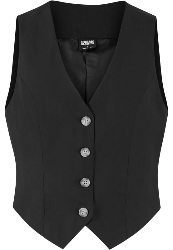 Veste  de Urban Classics - Veston Classique Femme - S - pour Femme - noir - Urban Classics