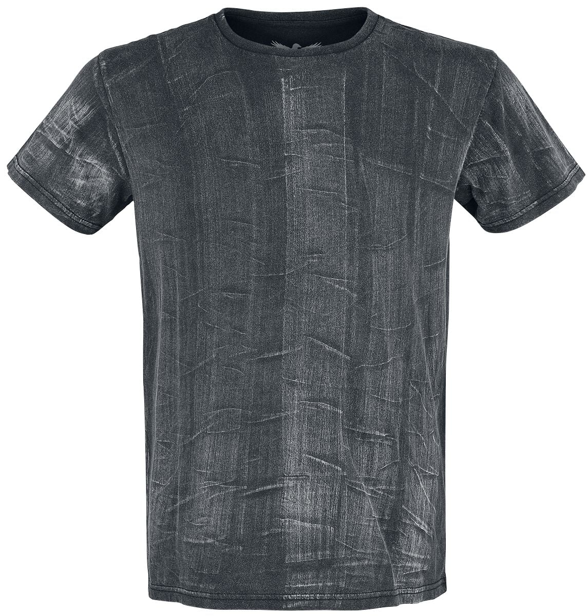 T-Shirt Manches courtes  de Black Premium by EMP - T-Shirt Délavage Individuel - Factory Second - S à L - pour Homme - gris foncé - Black Premium by EMP