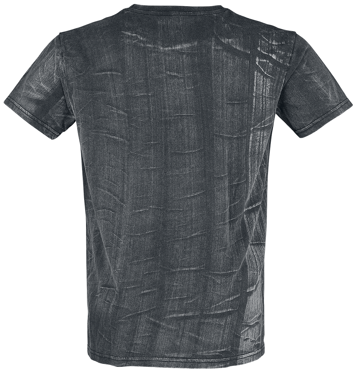 T-Shirt Manches courtes  de Black Premium by EMP - T-Shirt Délavage Individuel - Factory Second - S à L - pour Homme - gris foncé - Black Premium by EMP - View 2