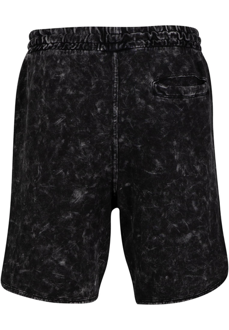 Short  de Urban Classics - Washed Piped Shorts - S à L - pour Homme - noir - Urban Classics - View 2