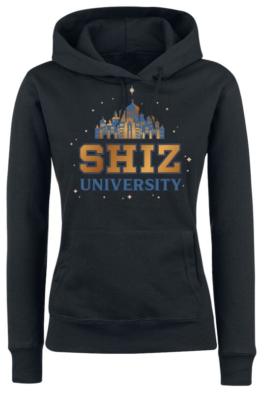 Sweat-shirt à capuche  de Wicked - Shiz University - S à M - pour Femme - noir - Wicked