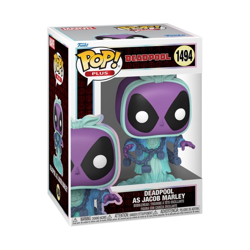 Deadpool en Jacob Marley - Funko Pop! n°1494 - Funko Pop! - Funko Shop Europe - Deadpool
