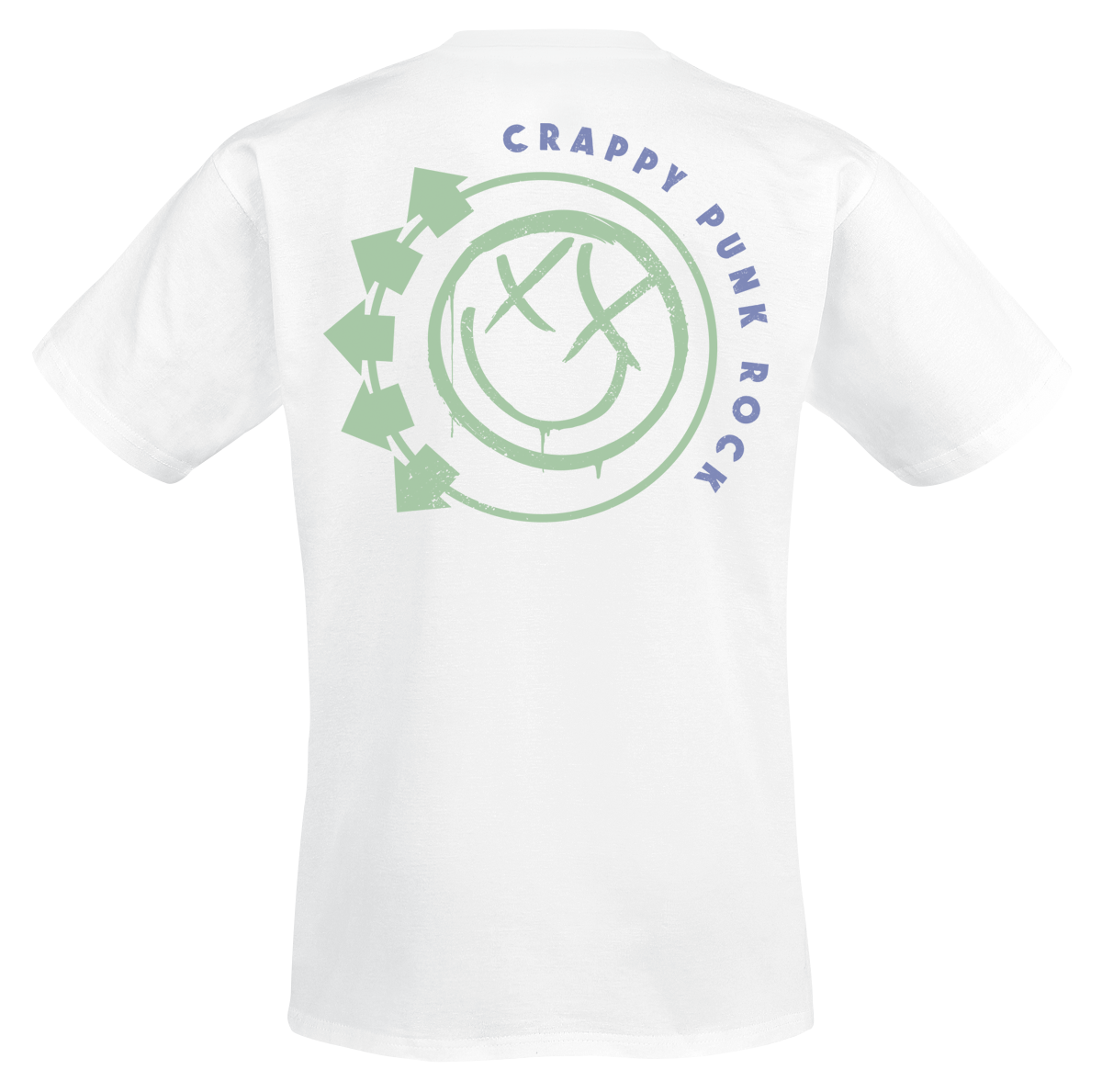 T-Shirt Manches courtes  de Blink-182 - Cali Smile - S à 3XL - pour Homme - blanc - Blink-182 - View 2