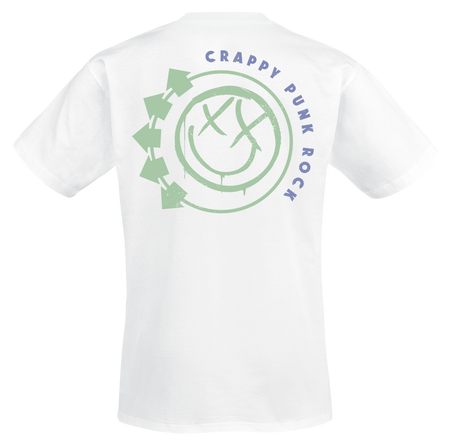 T-Shirt Manches courtes  de Blink-182 - Cali Smile - S à 3XL - pour Homme - blanc - Blink-182 - View 2