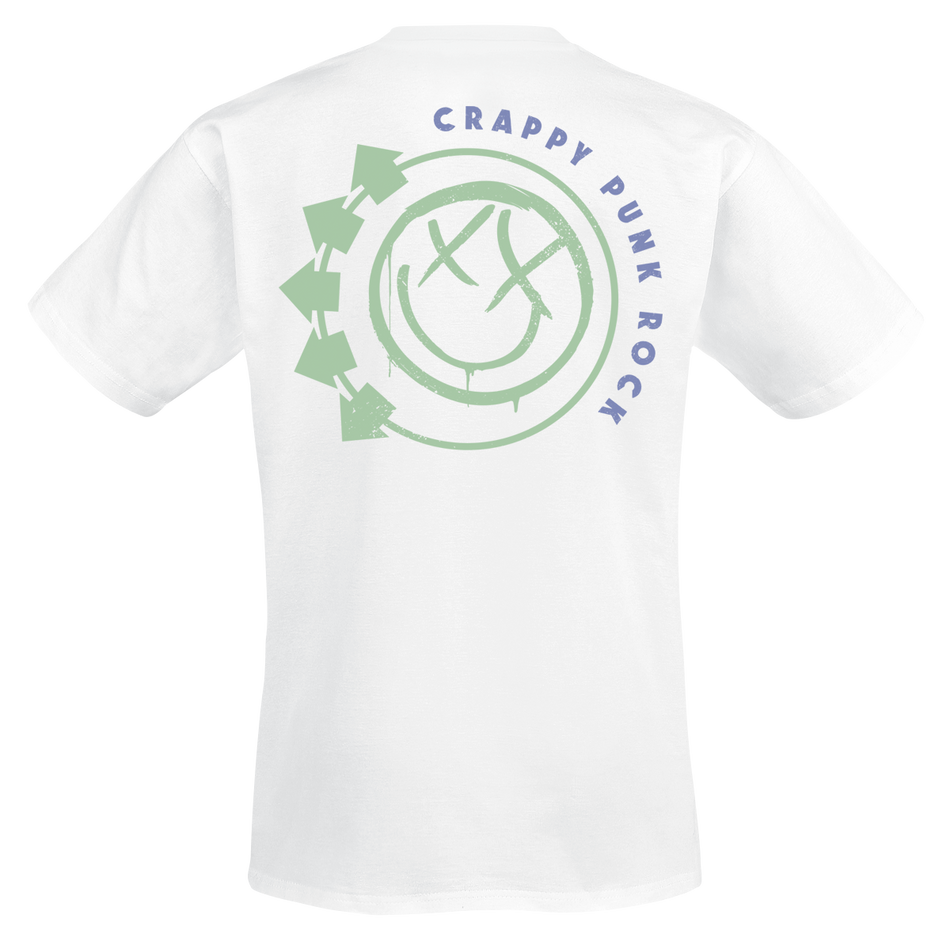 T-Shirt Manches courtes  de Blink-182 - Cali Smile - S à 3XL - pour Homme - blanc - Blink-182 - View 2