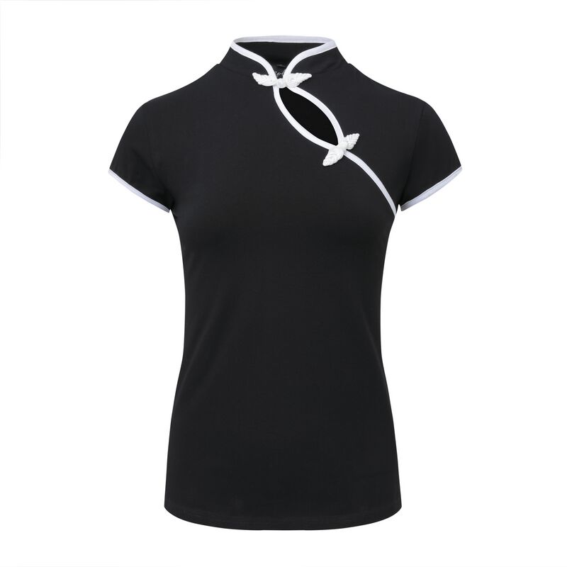 T-Shirt Manches courtes  de Forplay - Tiffany - S à XXL - pour Femme - noir - Forplay