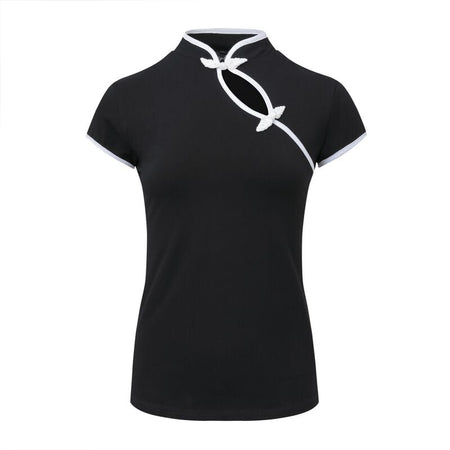 T-Shirt Manches courtes  de Forplay - Tiffany - S à XXL - pour Femme - noir - Forplay